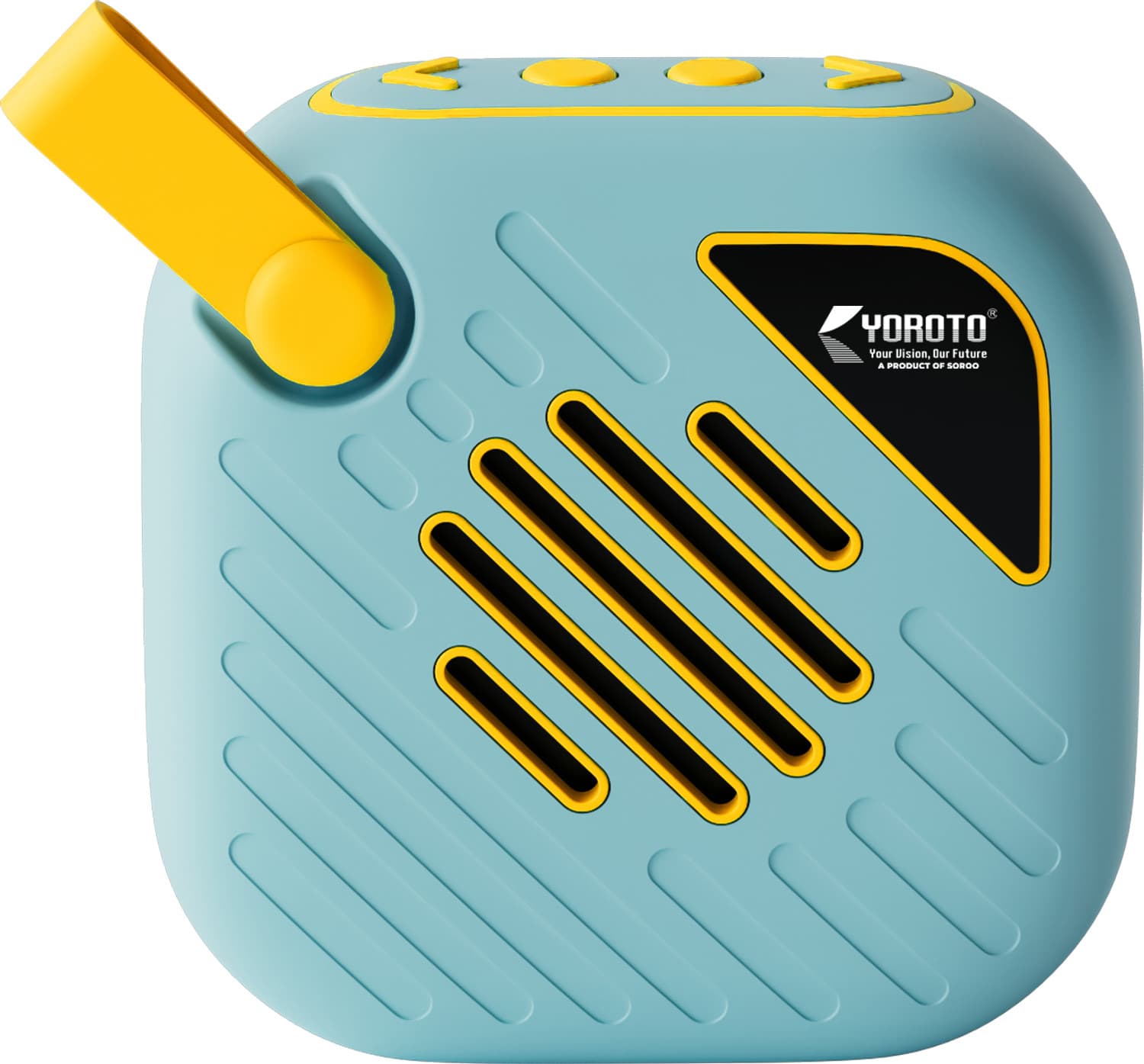 YOROTO Portable Wireless Speaker With Thunder Sound & 4Hr Playtime 6 W Bluetooth Speaker (skyblue, Stereo Channel)