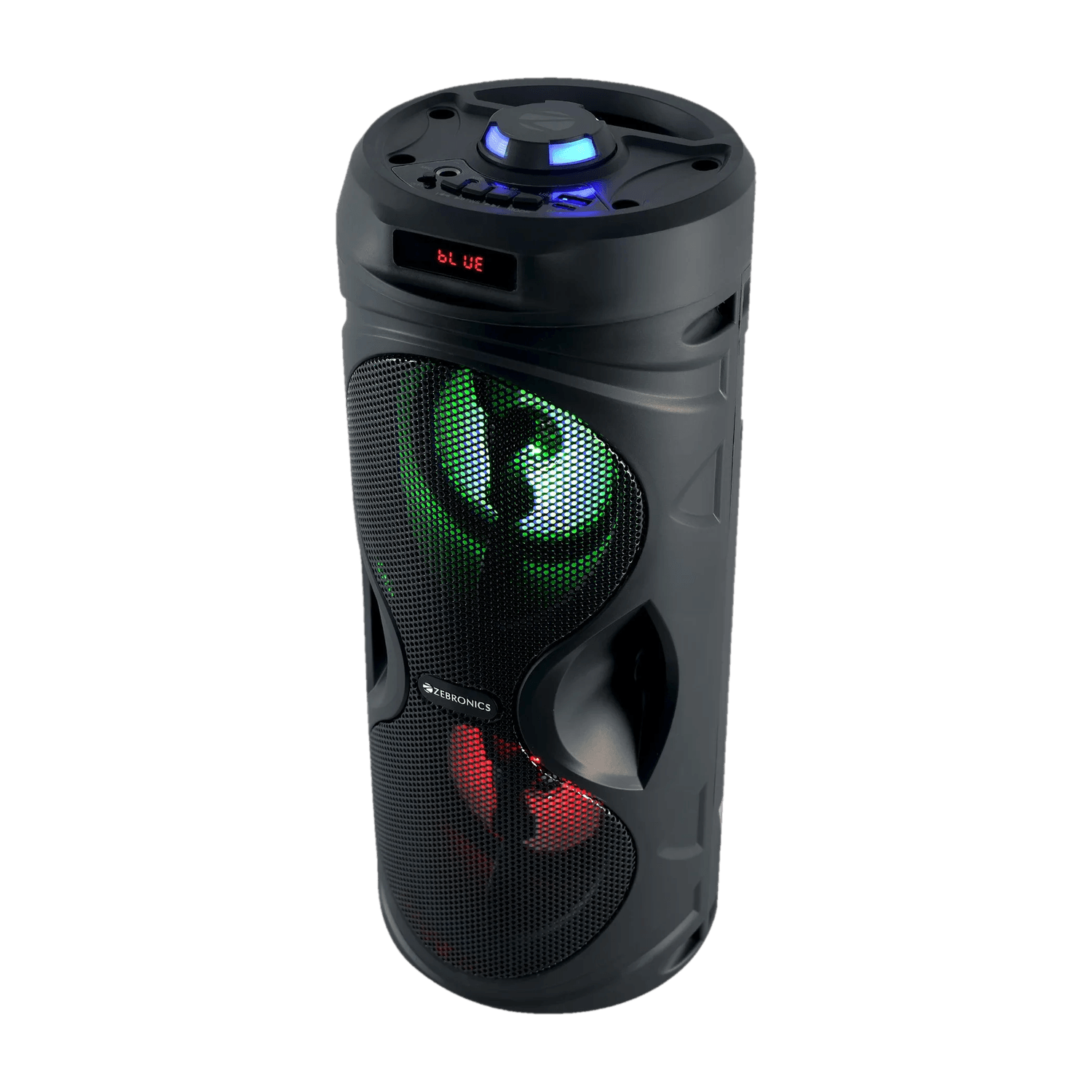 ZEBRONICS County Pro 12 (PSPK 56), BTv5.4, 18h backup, Dual 10.16cm Drivers 20 W Bluetooth Speaker