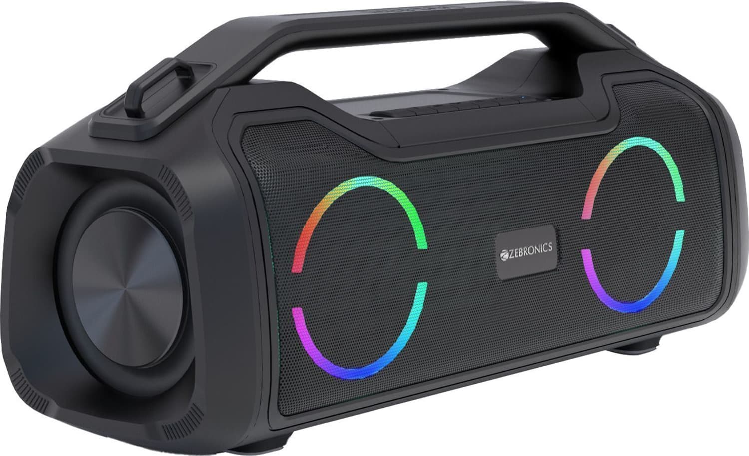 ZEBRONICS ZEB-SOUND FEAST 500 70 W Bluetooth Party Speaker (Black, Stereo Channel)