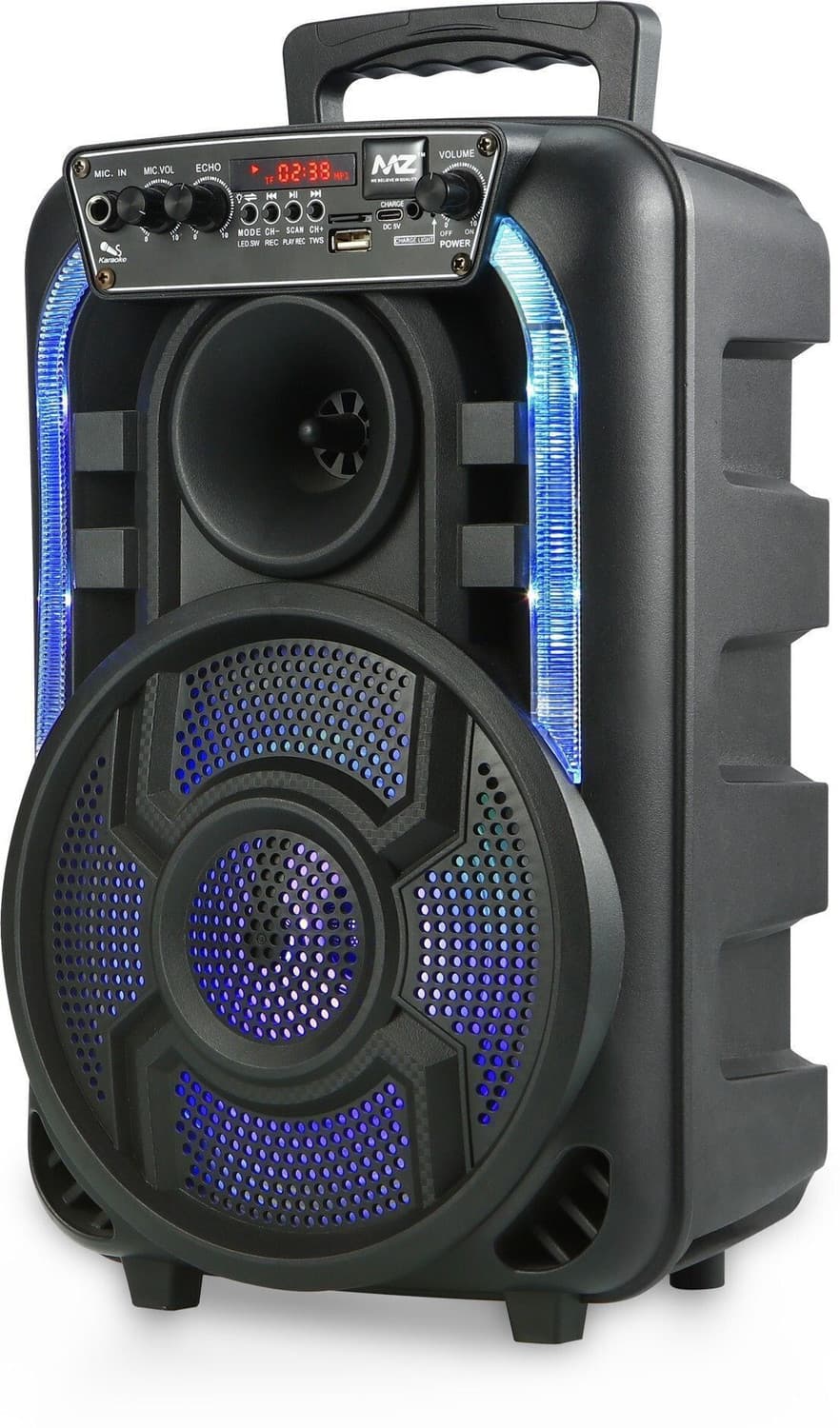 MZ M71 (PORTABLE KAROAKE SPEAKER) Dynamic Thunder Sound with Mic 1800mAh Battery 10 W Bluetooth Speaker