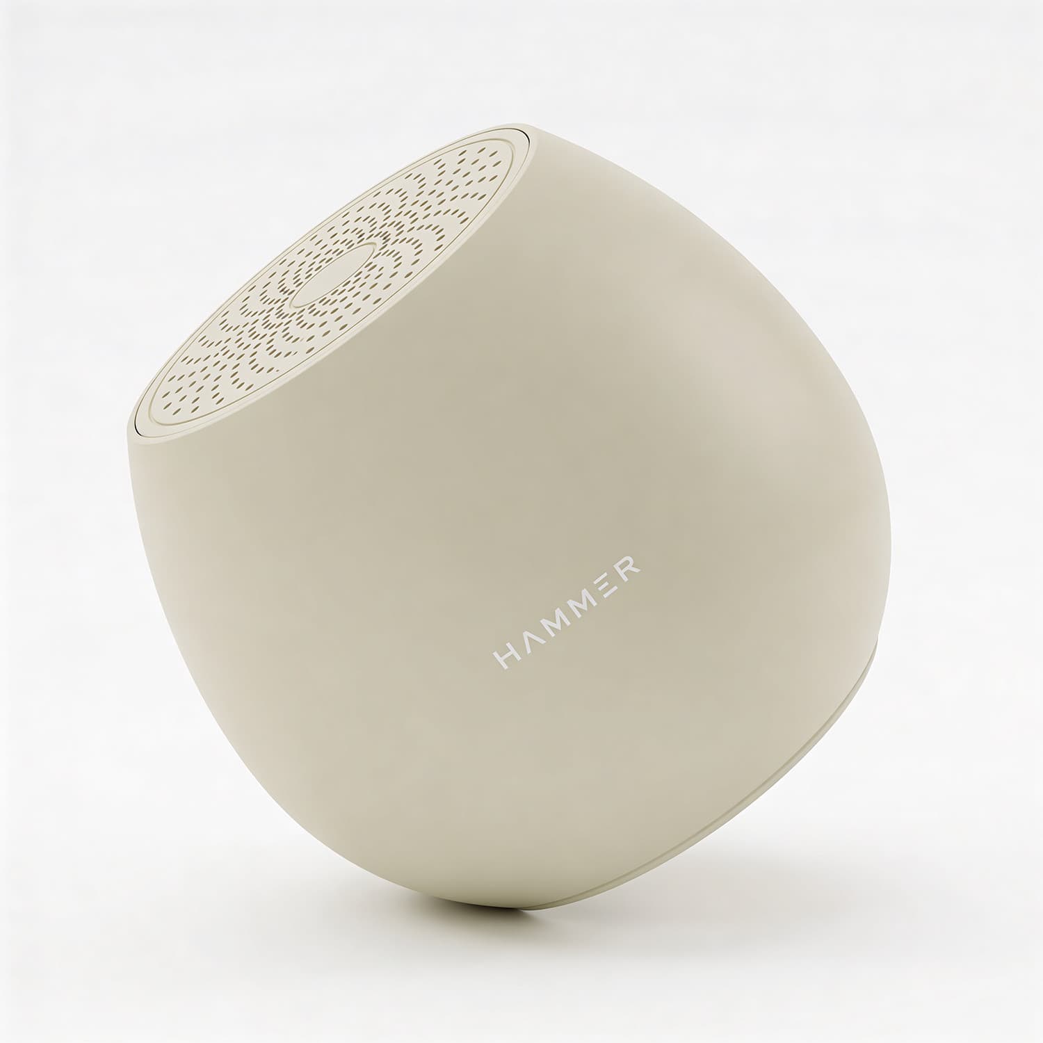 Hammer Drop X1 5W Bluetooth Speaker with Twin Pairing, 100H StandBy Time, 52mm Drivers 5 W Bluetooth Speaker (Beige, Mono Channel)