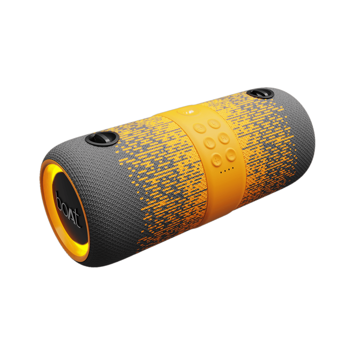 boAt Stone 1200F with upto 9 Hours Battery, IPX7 and RGB LEDs 14 W Bluetooth Speaker (Grey Hound, Stereo Channel)