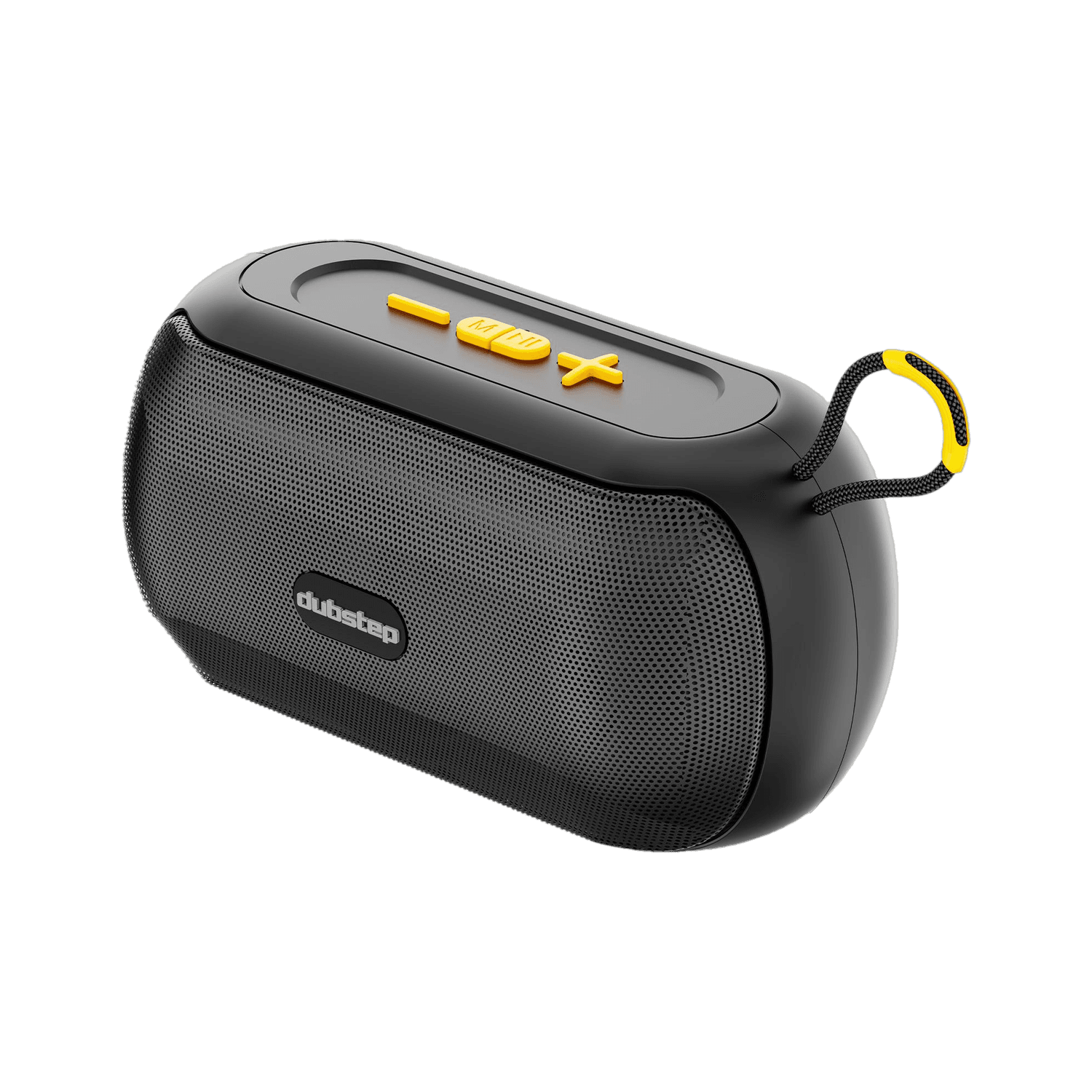 Dubstep Pop 1400 With 14W Output, 16 Hrs Playtime, 52mm Drivers, TWS Pairing Wireless 14 W Bluetooth Speaker (Black, Stereo Channel)