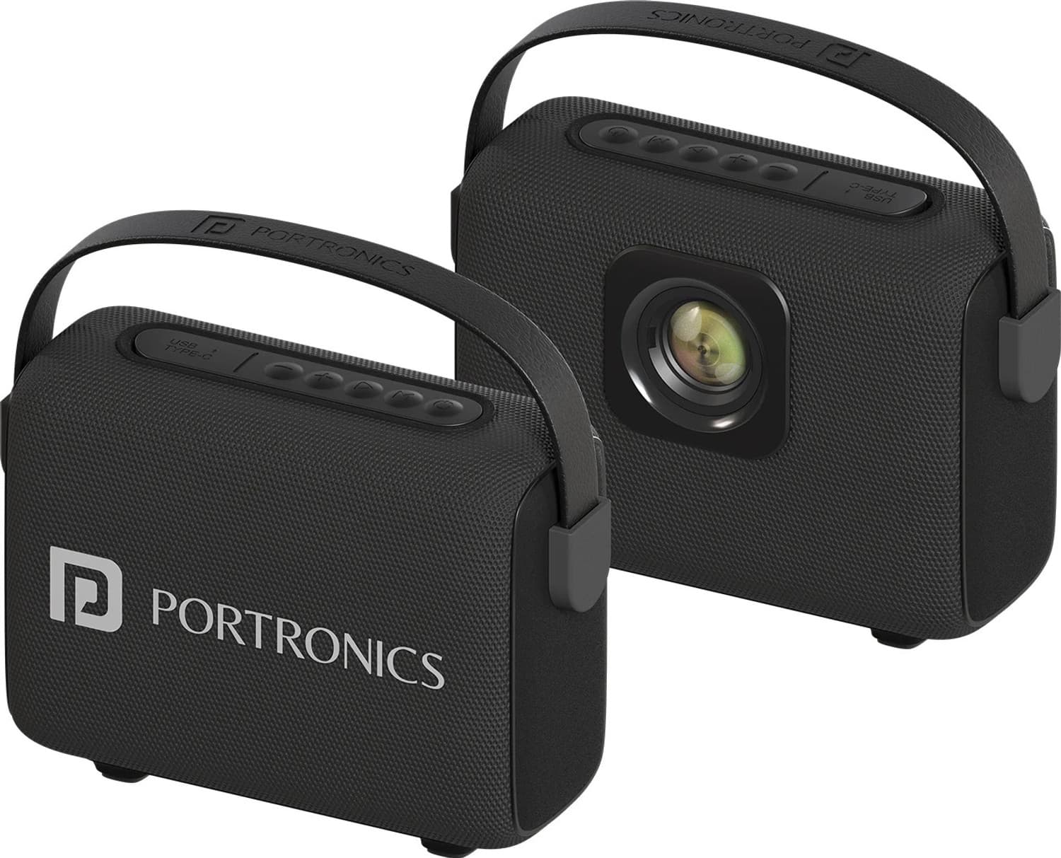 Portronics Resonate 14W Potable Bluetooth Speaker With LED Sunset Projection Lights,BT 5.3V 14 W Bluetooth Speaker