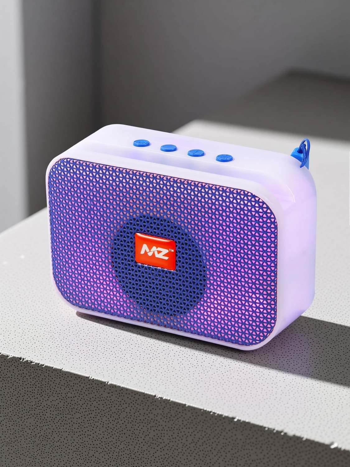 MZ M412SP (PORTABLE BLUETOOTH SPEAKER) Dynamic Thunder Sound With High Bass 5 W Bluetooth Speaker
