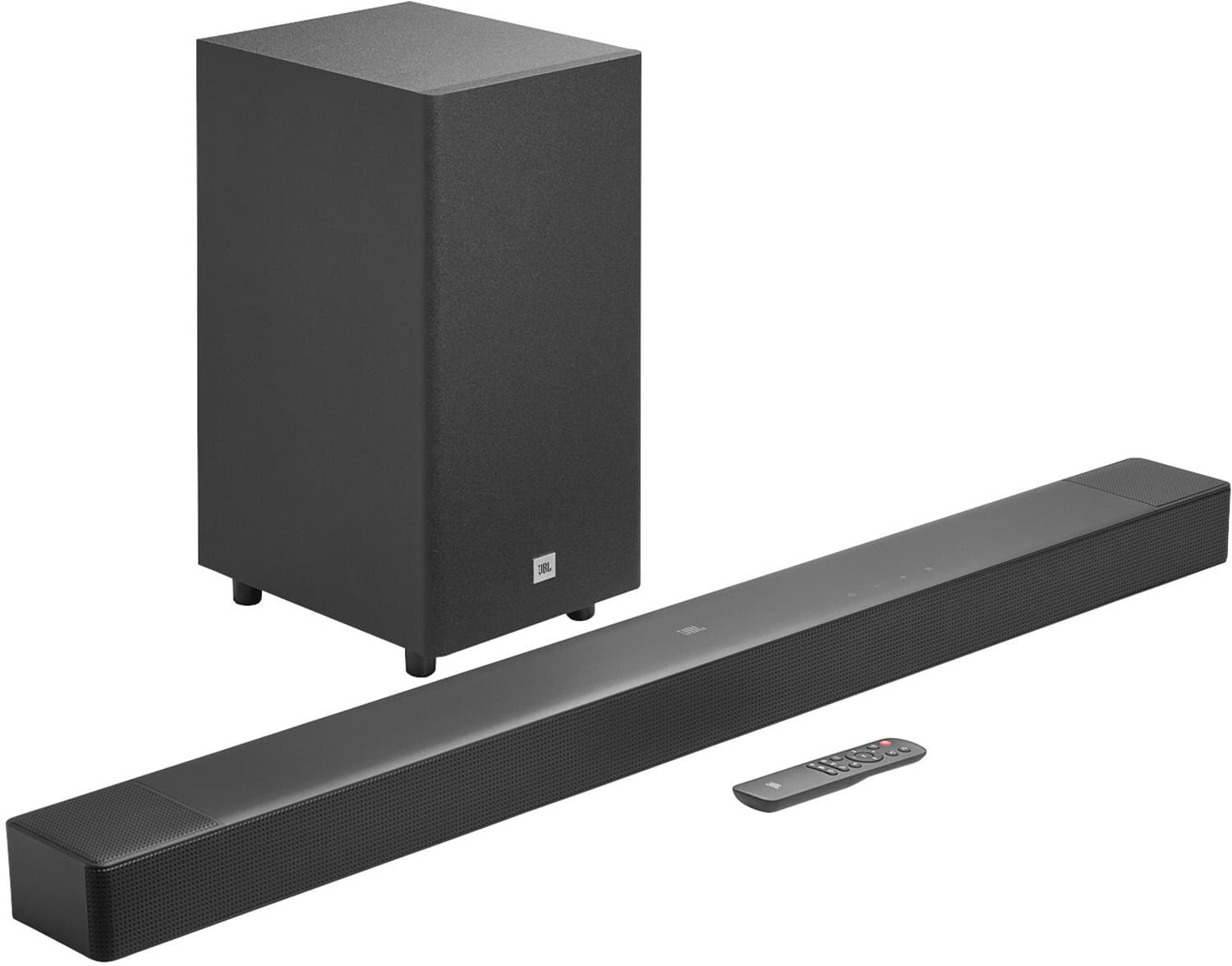 JBL Cinema SB595 True Dolby Atmos, Wireless Subwoofer,HDMI eARC,Bluetooth Streaming 440 W Bluetooth Soundbar (Black, 3.1 Channel)