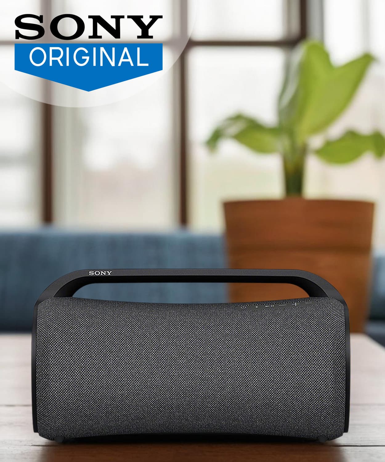 SONY SRS-XG500/BCIN5 Bluetooth Party Speaker (Black, Grey, Stereo Channel)