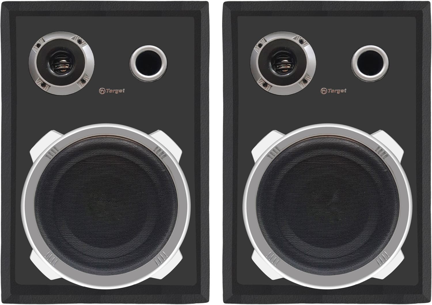 Target Target TT-306 HI-FI Sound Multimedia Speakers (2 NOS) 8" with TWEETERS 90 W Party Speaker