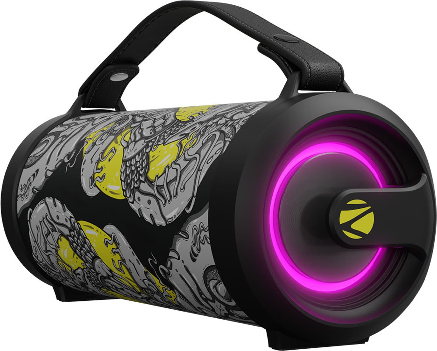ZEBRONICS Rocket 500 (PSPK 14)with Doodle art Portable TWS, Designed by Santanu Hazarika 20 W Bluetooth Party Speaker