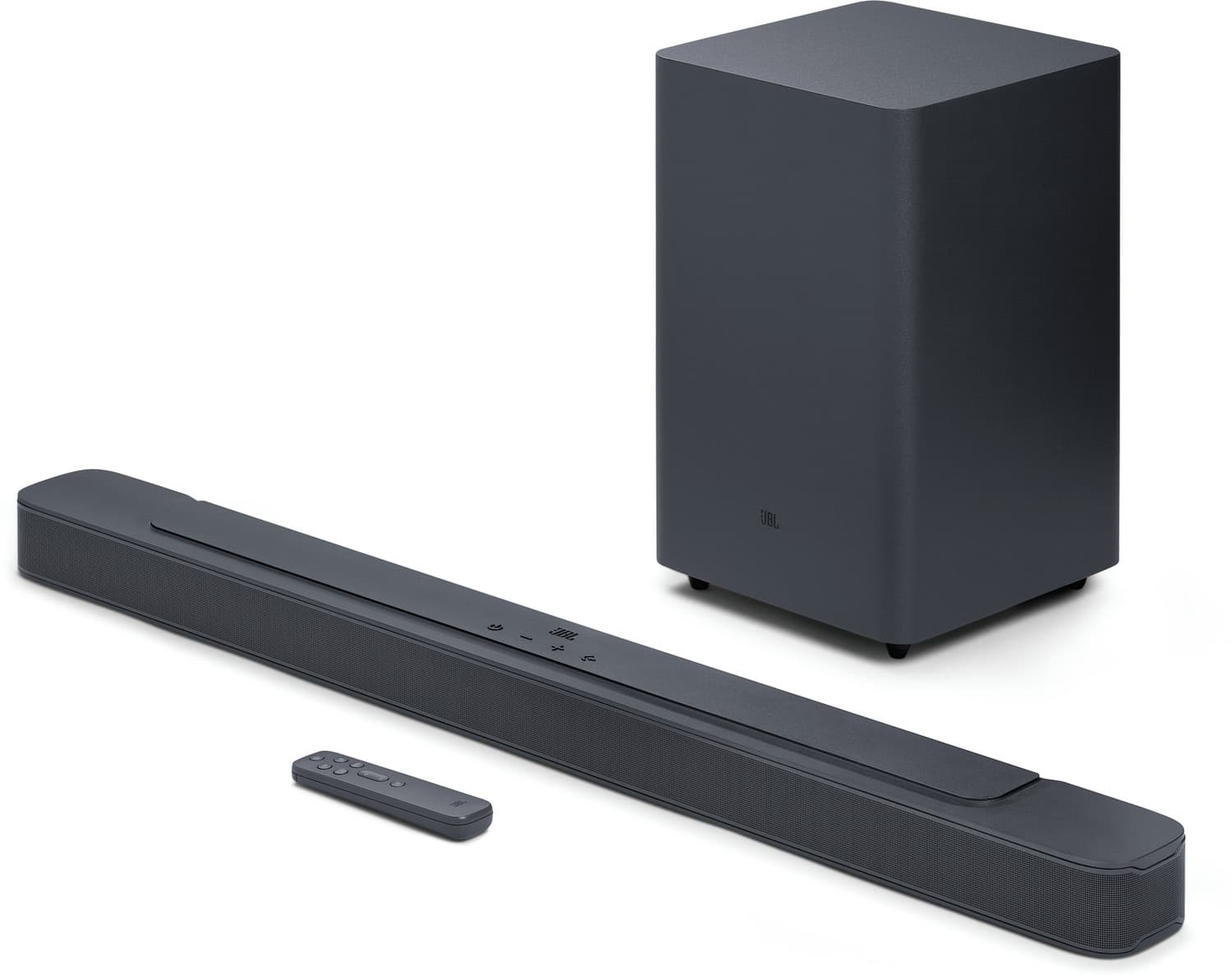 JBL Bar 2.1 Deep Bass (MK2), Dolby Digital, Wireless Subwoofer, HDMI eARC, 300 W Bluetooth Soundbar