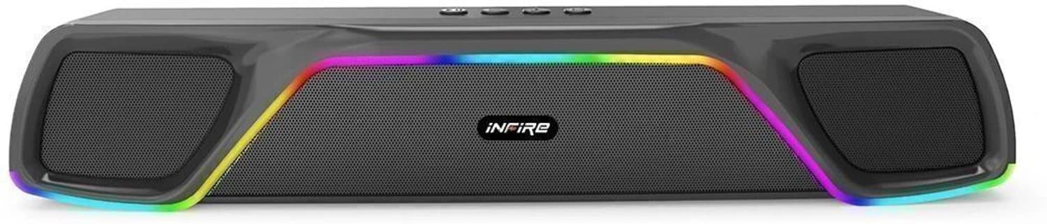 iNFiRe FireBar 24 | 24 W Bluetooth RGB Soundbar | Upto 8 Hours Playtime, 24 W Bluetooth Soundbar