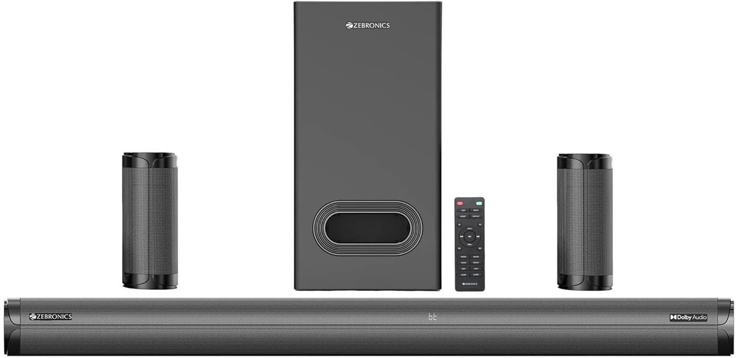 ZEBRONICS ZEB-Juke bar 9450 WS Pro Dolby 5.1 625 W Bluetooth Soundbar