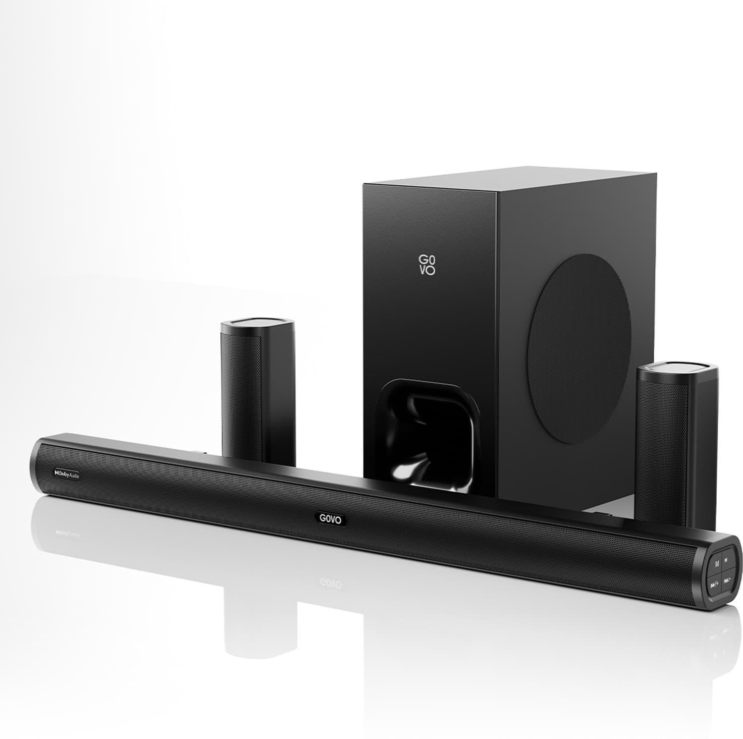 GOVO GOSURROUND 985 Dolby Digital|wireless Subwoofer|525W Bluetooth Soundbar 525 W Bluetooth Home Audio Speaker
