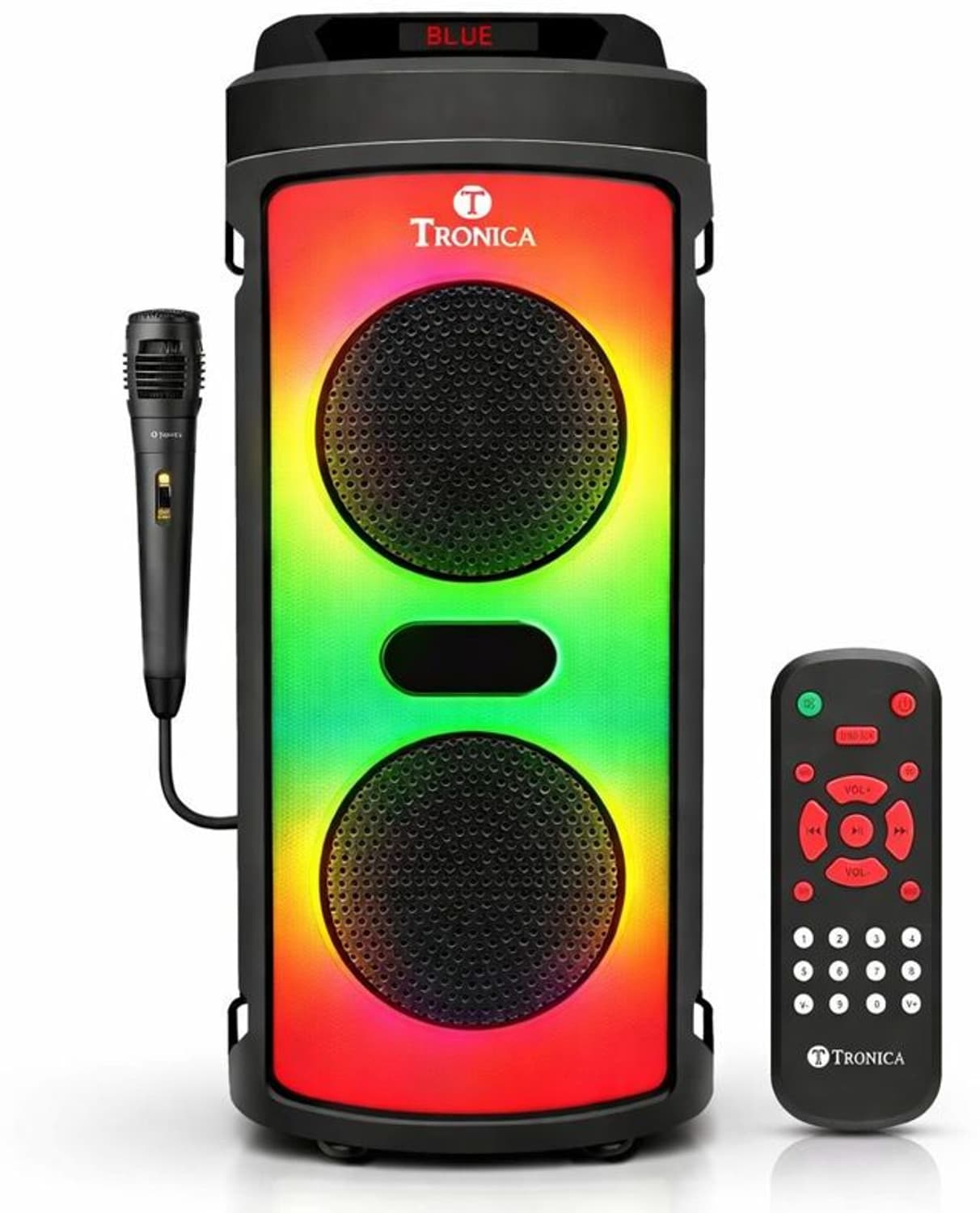 TRONICA Wireless Portable Rockstar Bluetooth Speaker for Party, Weddings and Home 32 W Bluetooth Home Theatre