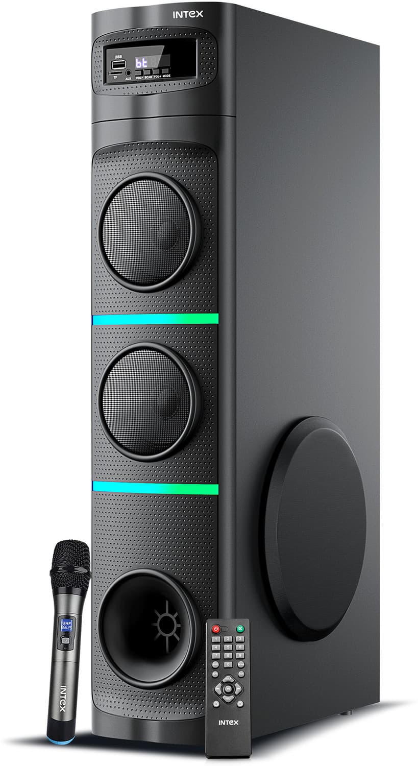 Intex Multimedia Speaker TW Thunder 950 (s) 95 W Bluetooth Tower Speaker