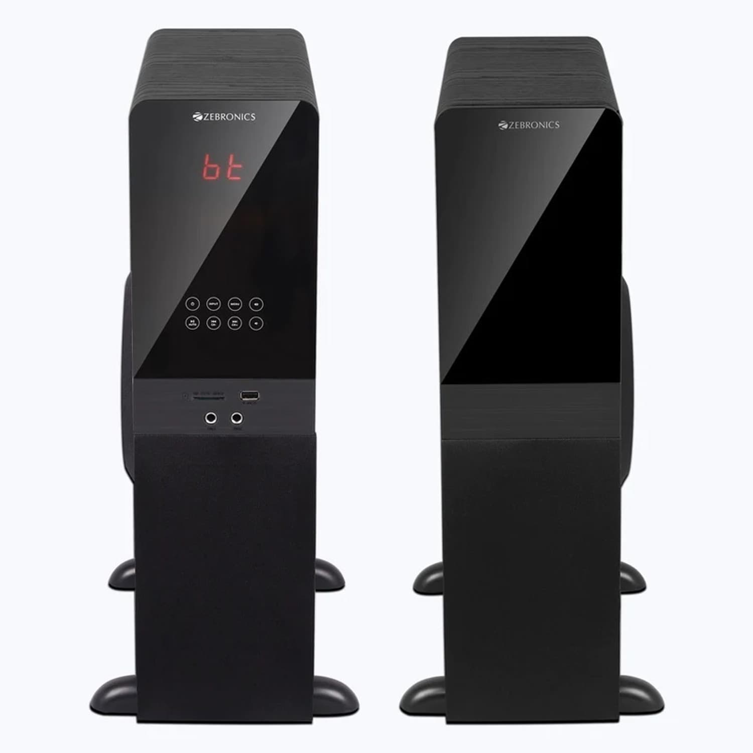 ZEBRONICS ZEB-BTM8800RUCF, Supporting v5.0, USB, AUX in, FM Radio, Wireless Mic 100 W Bluetooth Party Speaker