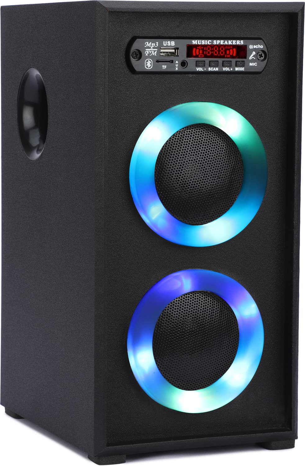 RZG R-20G Hi-Fi Bluetooth Speaker 100 W Bluetooth Tower Speaker (Black, 3 Channel)