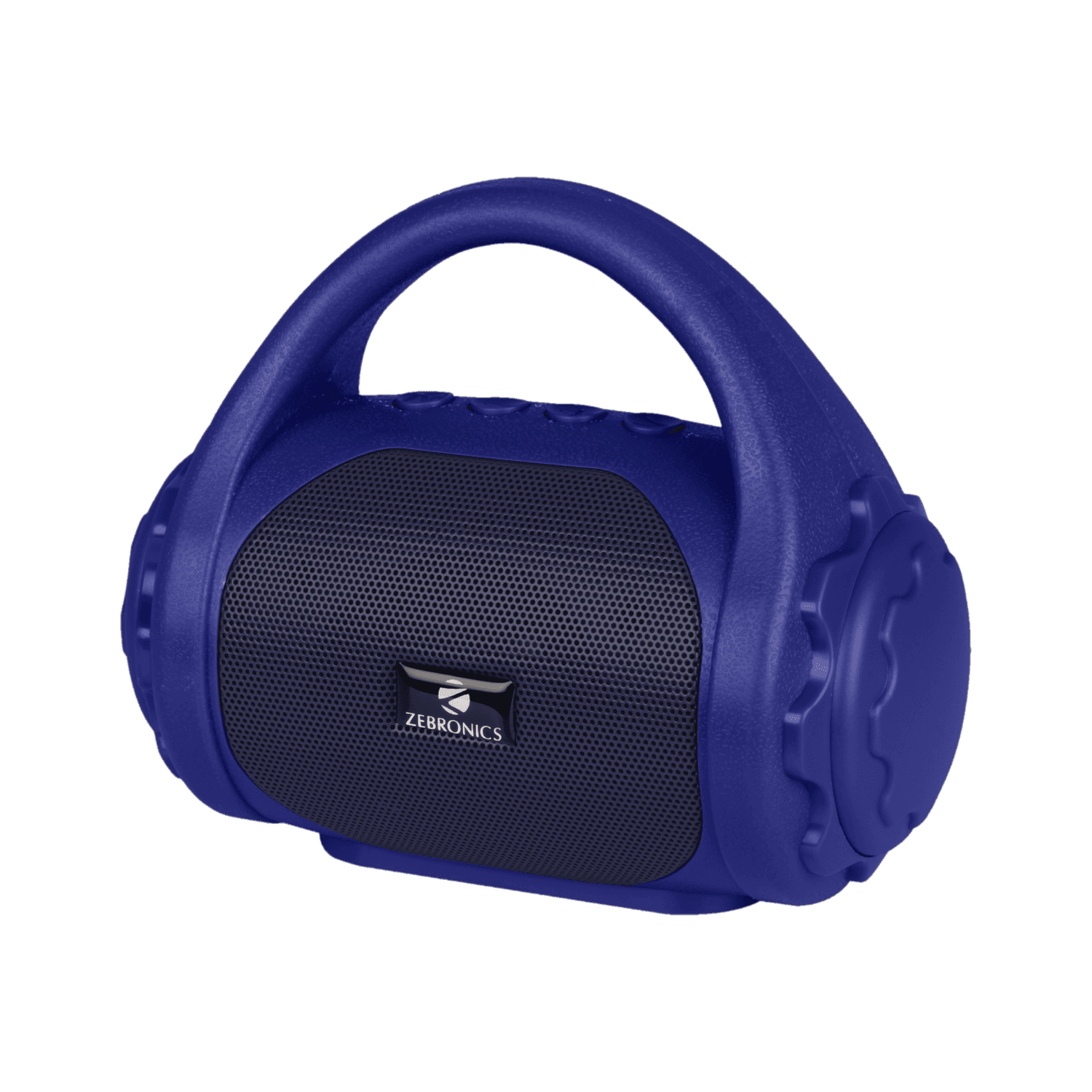 ZEBRONICS Zeb-County Bluetooth Speaker with Built-in FM Radio, Aux Input 3 W Bluetooth Speaker (Blue, Mono Channel)