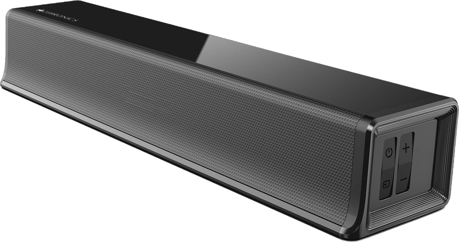 ZEBRONICS JUKE BAR 1500 Wireless portable Mini soundbar,mSD, AUX, LED Indicator 20 W Bluetooth Soundbar