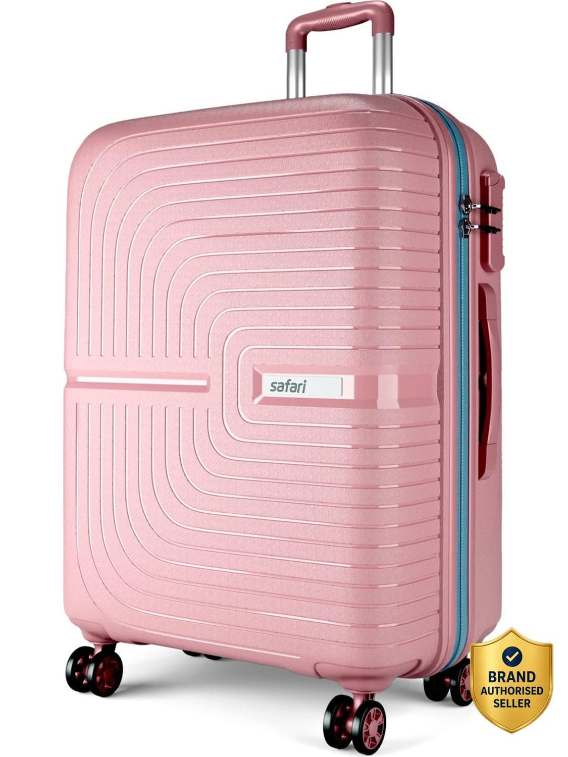 Large Check-in Suitcase (75 cm) 8 Wheels - ECLIPSE NEO 75 4W ROSE GOLD - Pink