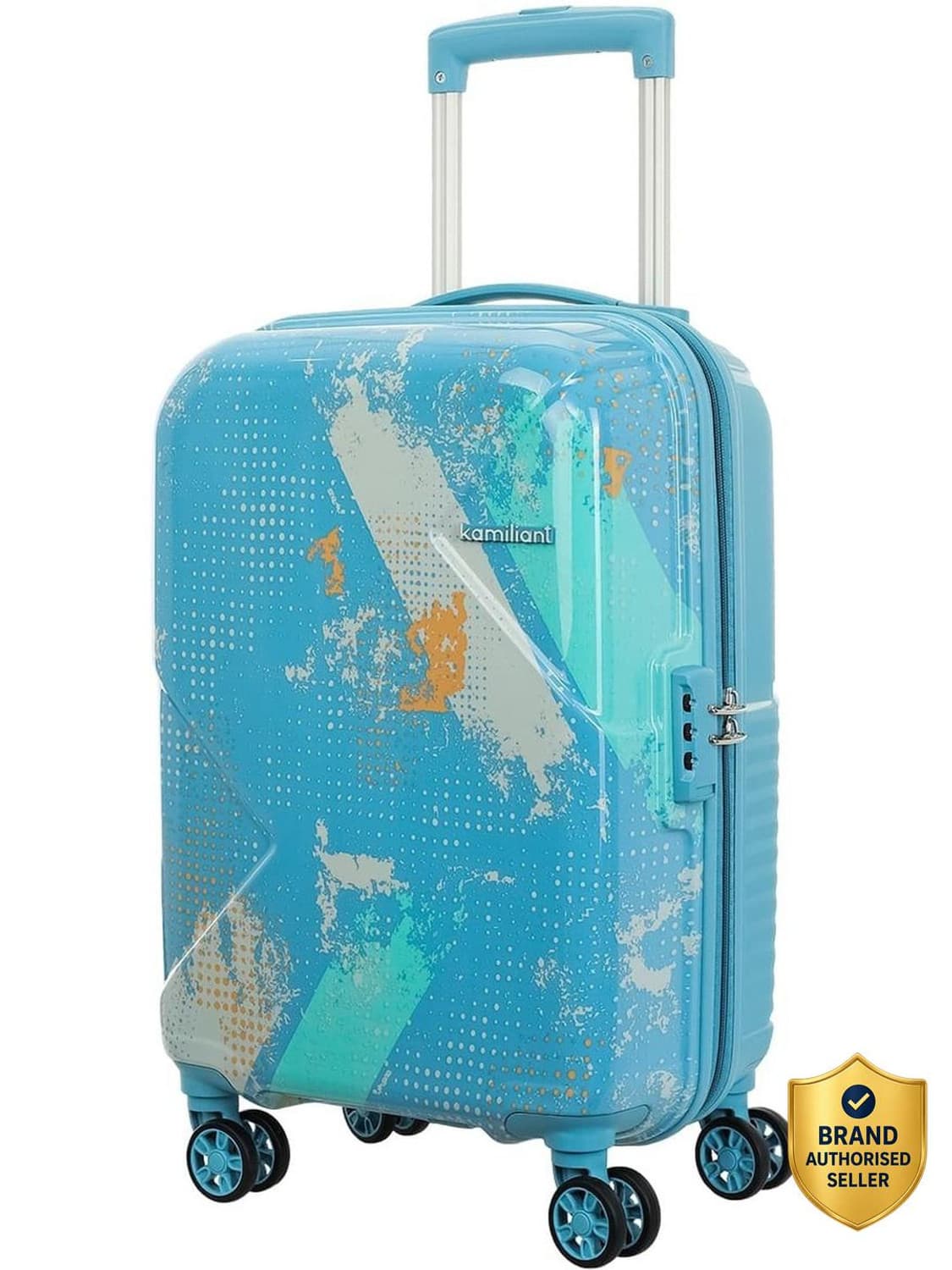 Kamiliant by American Tourister ATHER Expandable Cabin Suitcase 8 Wheels - 21 inches