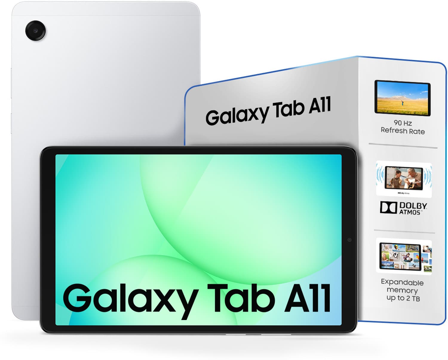 Samsung Galaxy Tab A11 8 GB RAM 128 GB ROM 8.7 inch with Wi-Fi+5G Gaming Tablet (Silver)