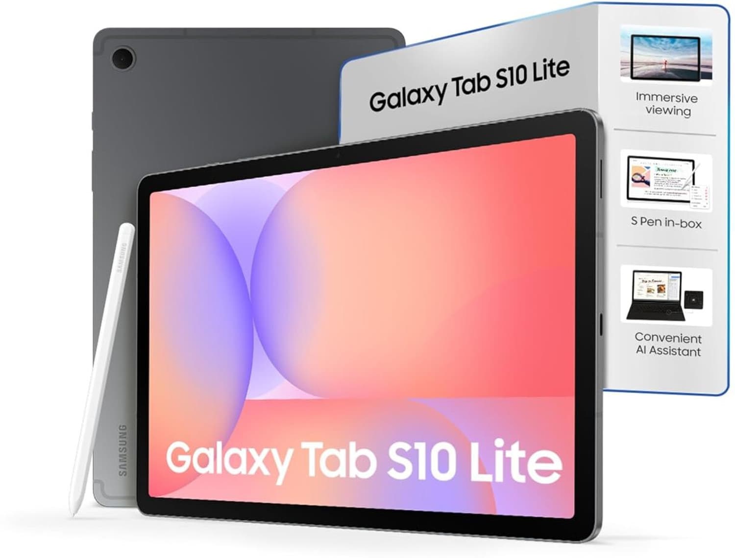 Samsung Samsung Galaxy Tab S10 Lite 6 GB RAM 128 GB ROM 10.9 inch with Wi-Fi+5G Tablet (Grey)