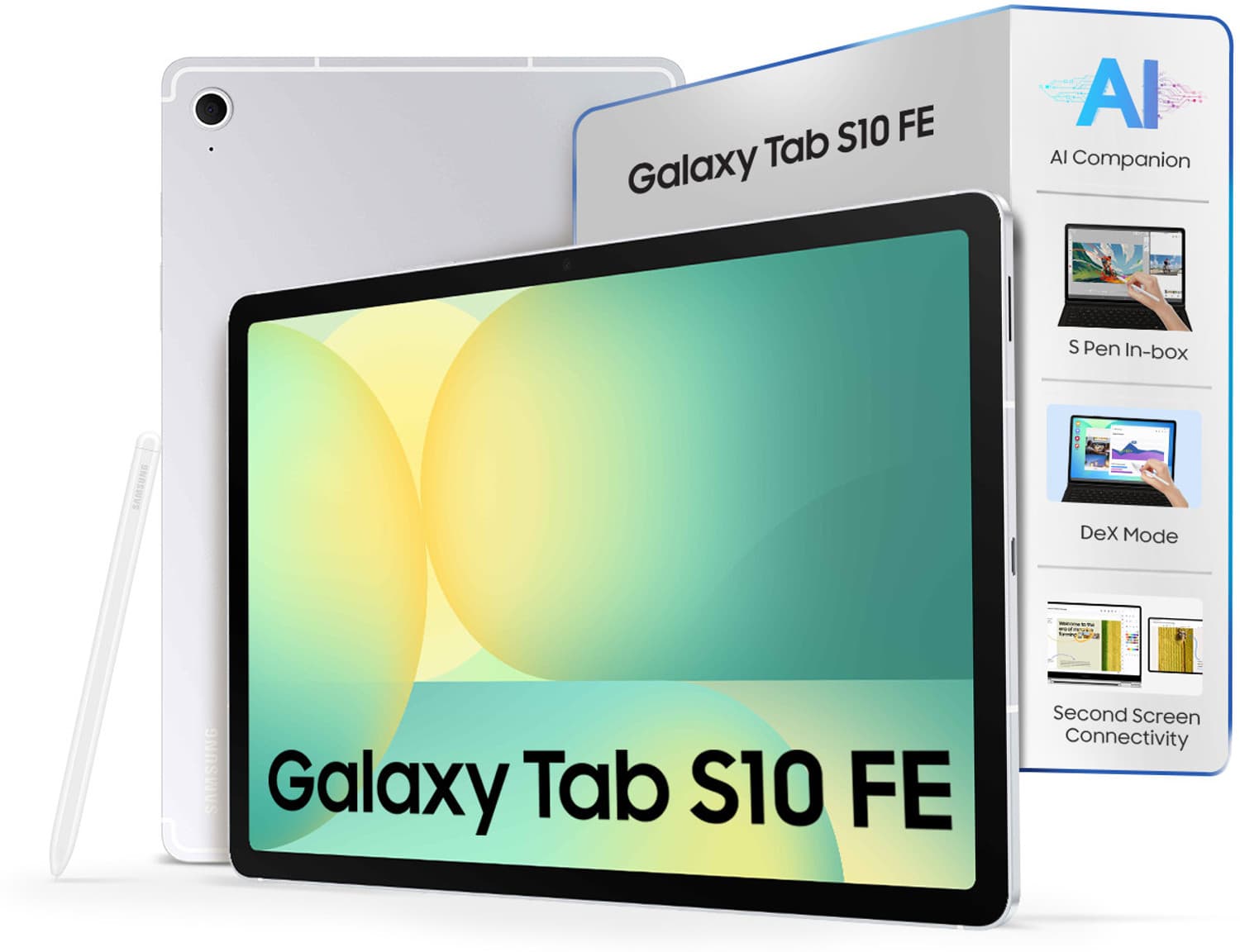 Samsung Galaxy Tab S10 FE 8 GB RAM 128 GB ROM 10.9 inch with Wi-Fi Only Gaming Tablet (Silver)
