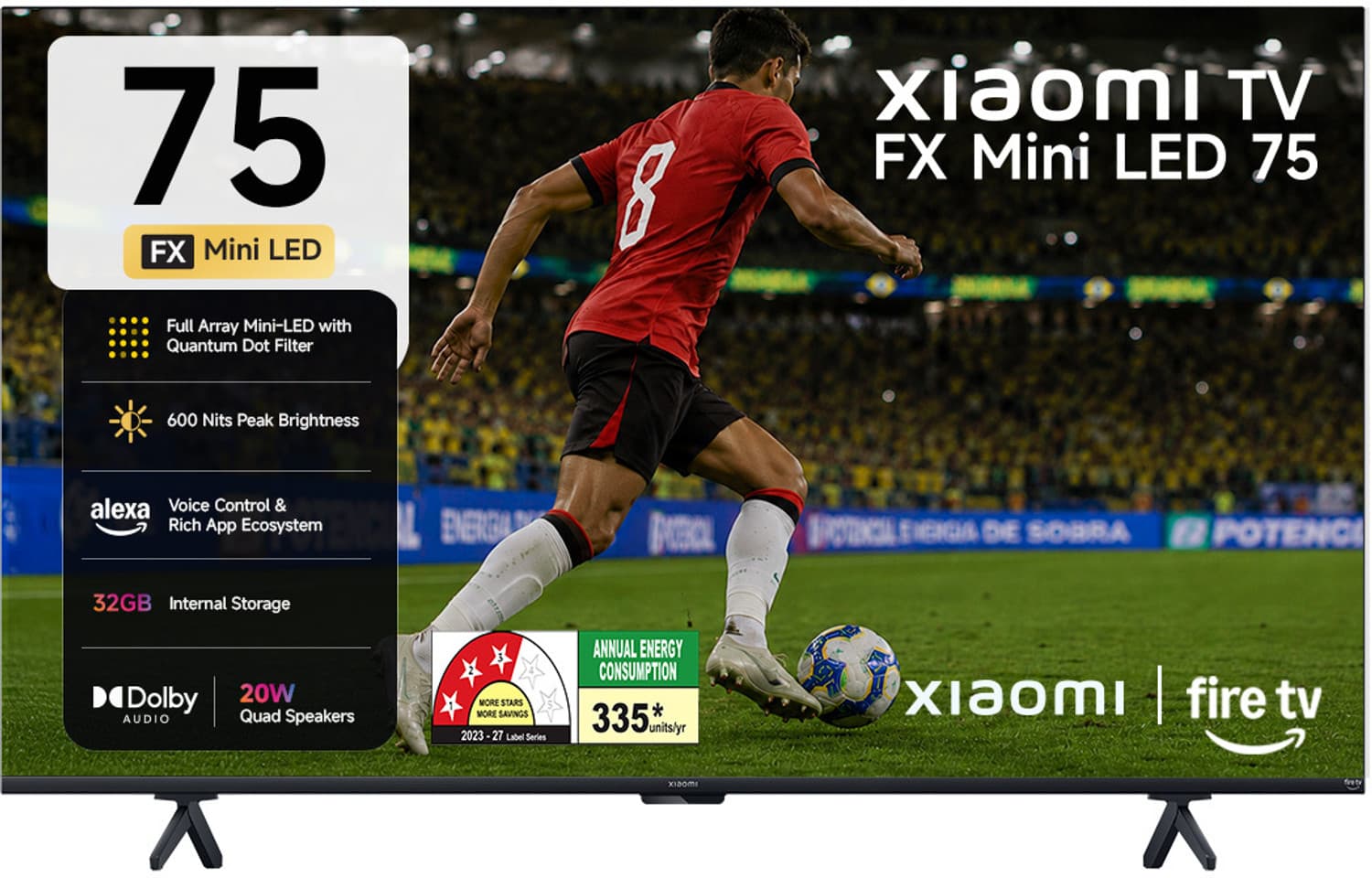 189.23 cm (75 inch) Ultra HD (4K) Mini LED Smart Fire TV 2026 Edition (L75MC-FSMIN)