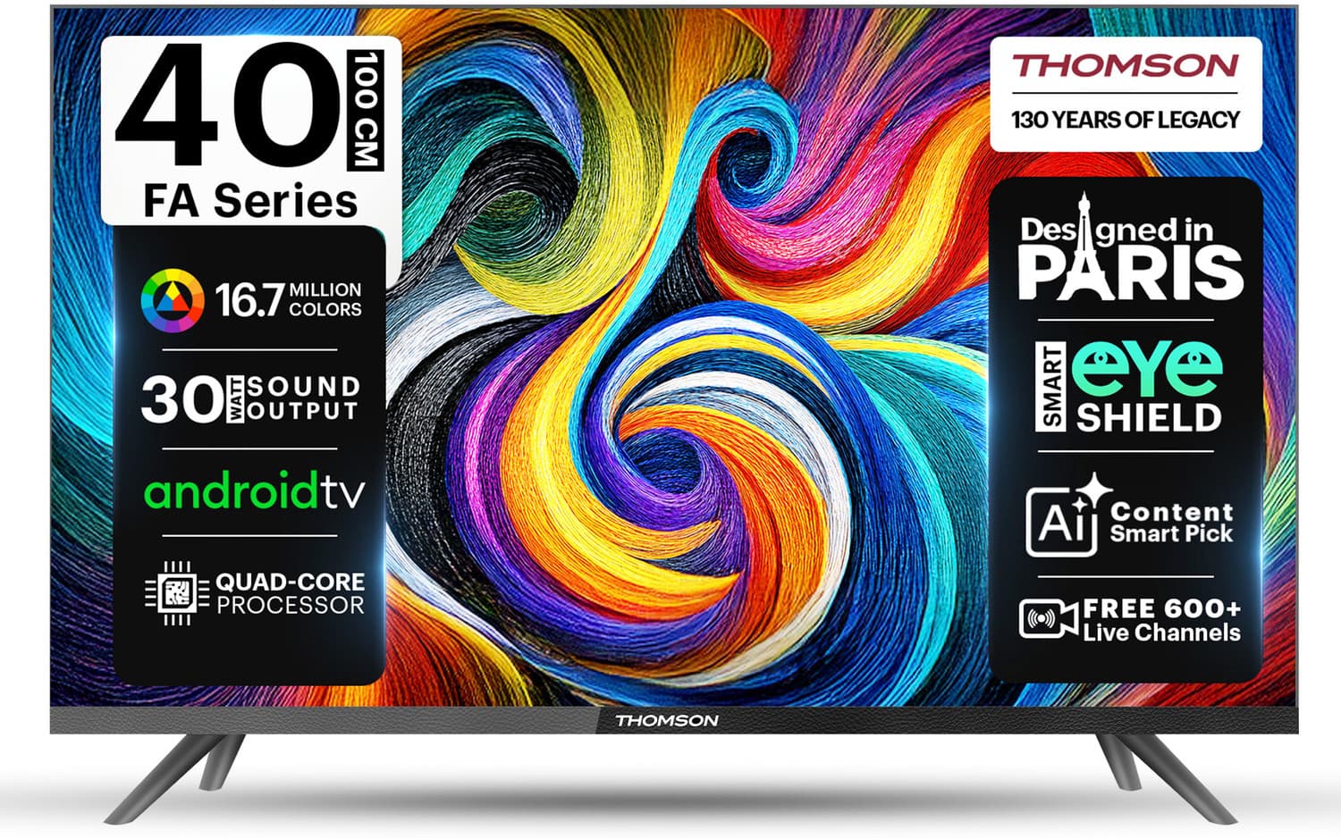Thomson FA Series 100 cm (40 inch) Full HD LED Smart Android TV