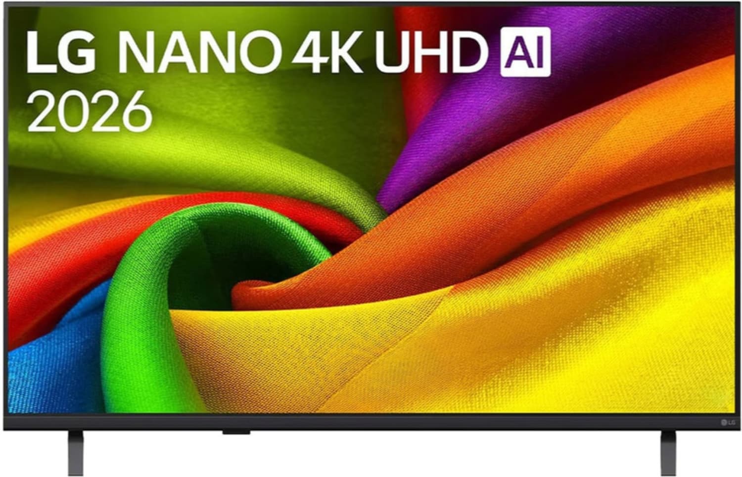 108 cm (43 inch) Ultra HD (4K) NanoCell Smart WebOS TV 2026 Edition with 4K AI UHD TV with 7 AI Processor 4K Gen9, with HDR10 Pro 2026 (43NU885BPLA)