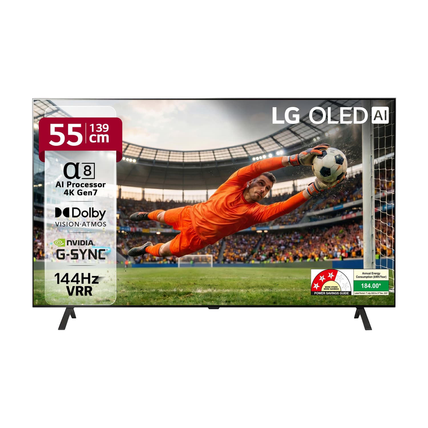 LG OLED B4 139 cm (55 inch) OLED Ultra HD (4K) Smart WebOS TV 2024 Edition | Alpha8 AI Processor | 100+ Free Channel | 120Hz Refresh Rate | AI Picture...