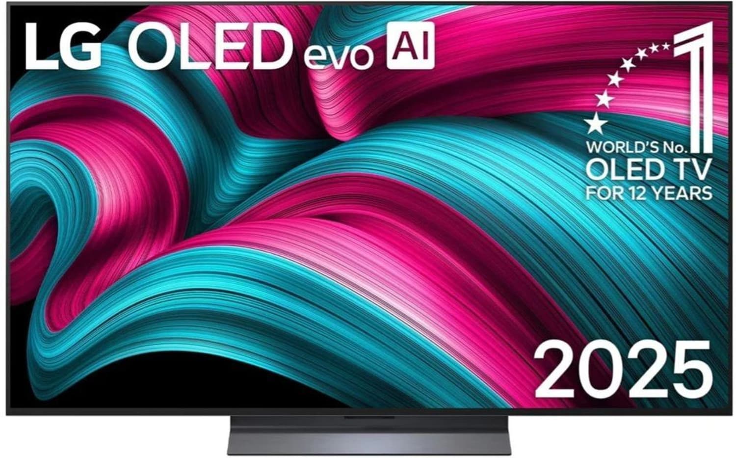 LG LG AI TV OLED evo C5 OLED55C56LA 139 cm (55 inch) OLED Ultra HD (4K) Smart WebOS TV 2025 Edition with Alpha 9 AI Processor 4K Gen8 | AI Picture Pro...