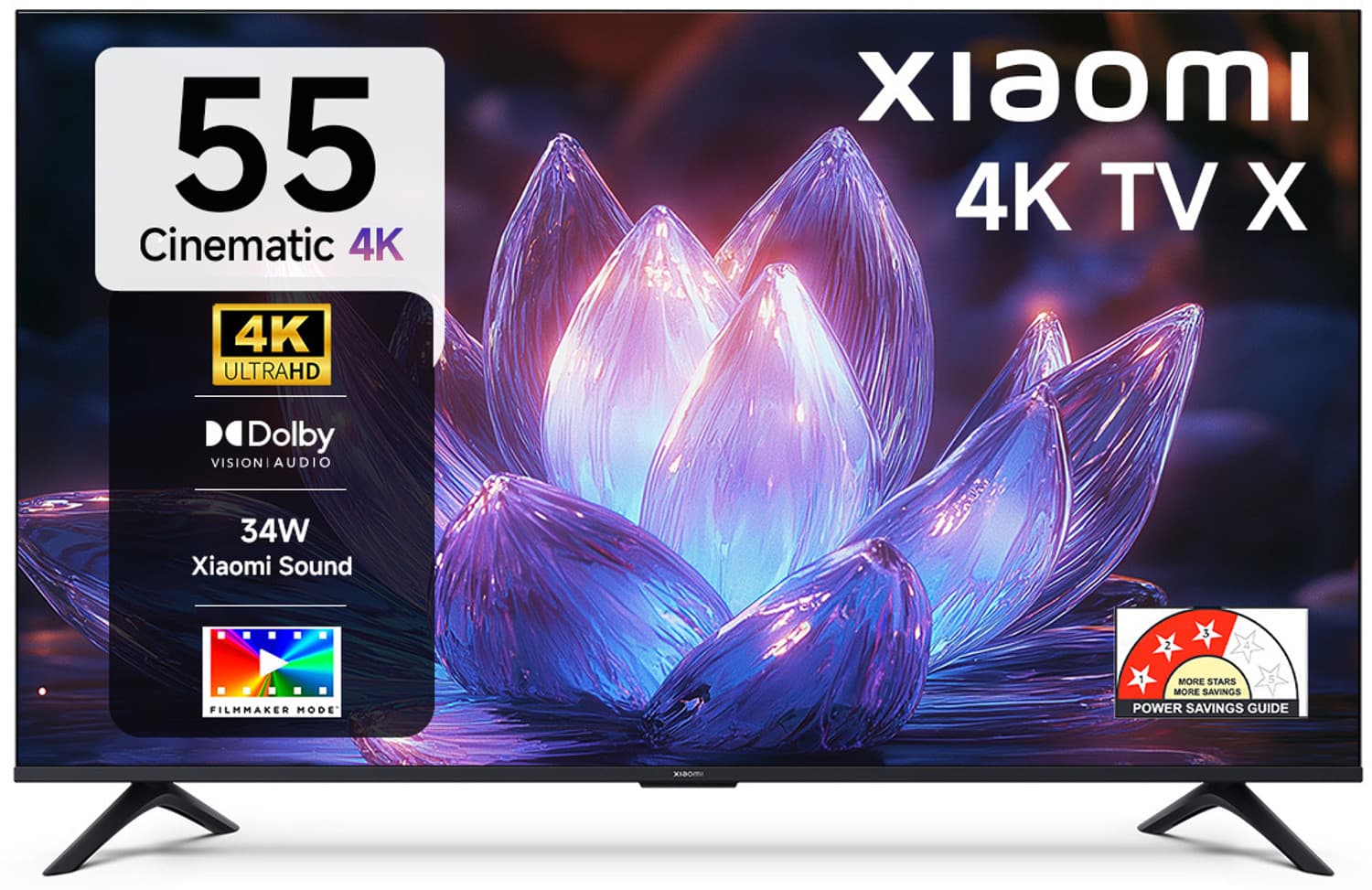 XIAOMI X Series 138 cm (55 inch) Ultra HD (4K) LED Smart Google TV 2025 Edition