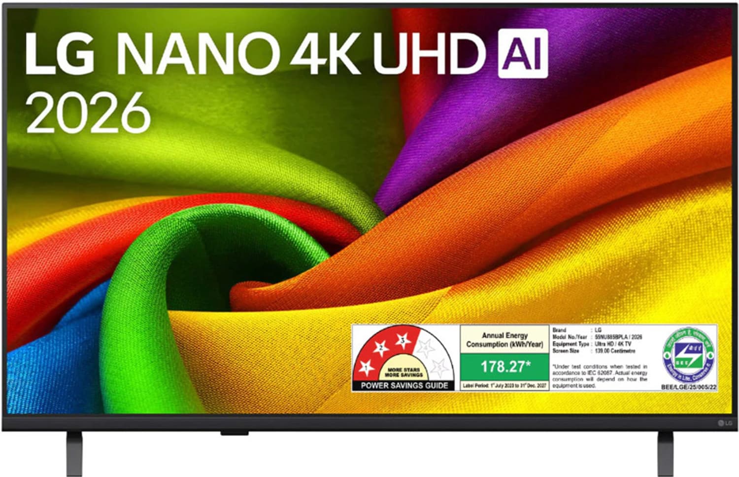 139 cm (53 inch) Ultra HD (4K) NanoCell Smart WebOS TV 2026 Edition with Gaming, Home Entertainment, Kids Entertainment, Office / Business Use, OTT St...