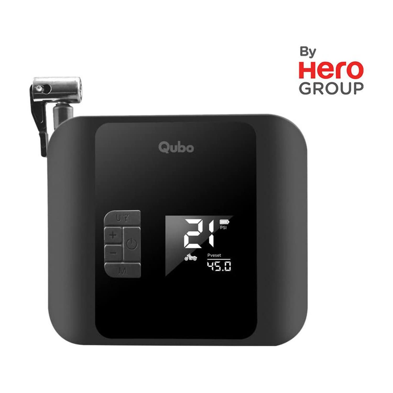 Qubo 160 psi Tyre Air Pump for Car & Bike