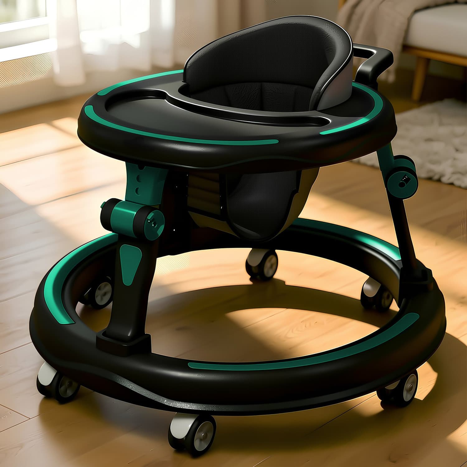 Musical Activity Walker (Green)