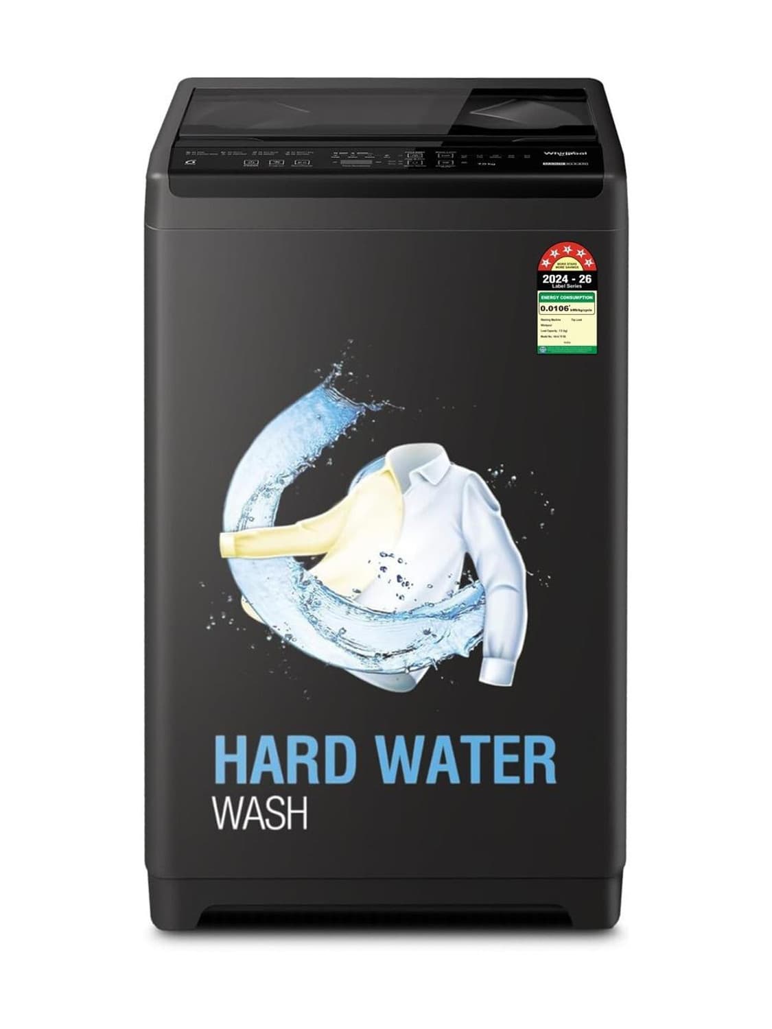 Whirlpool 7 kg Fully Automatic Top Load Grey