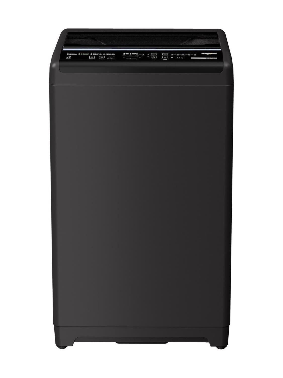 Whirlpool 7 kg Fully Automatic Top Load Washing Machine with In-built Heater Grey