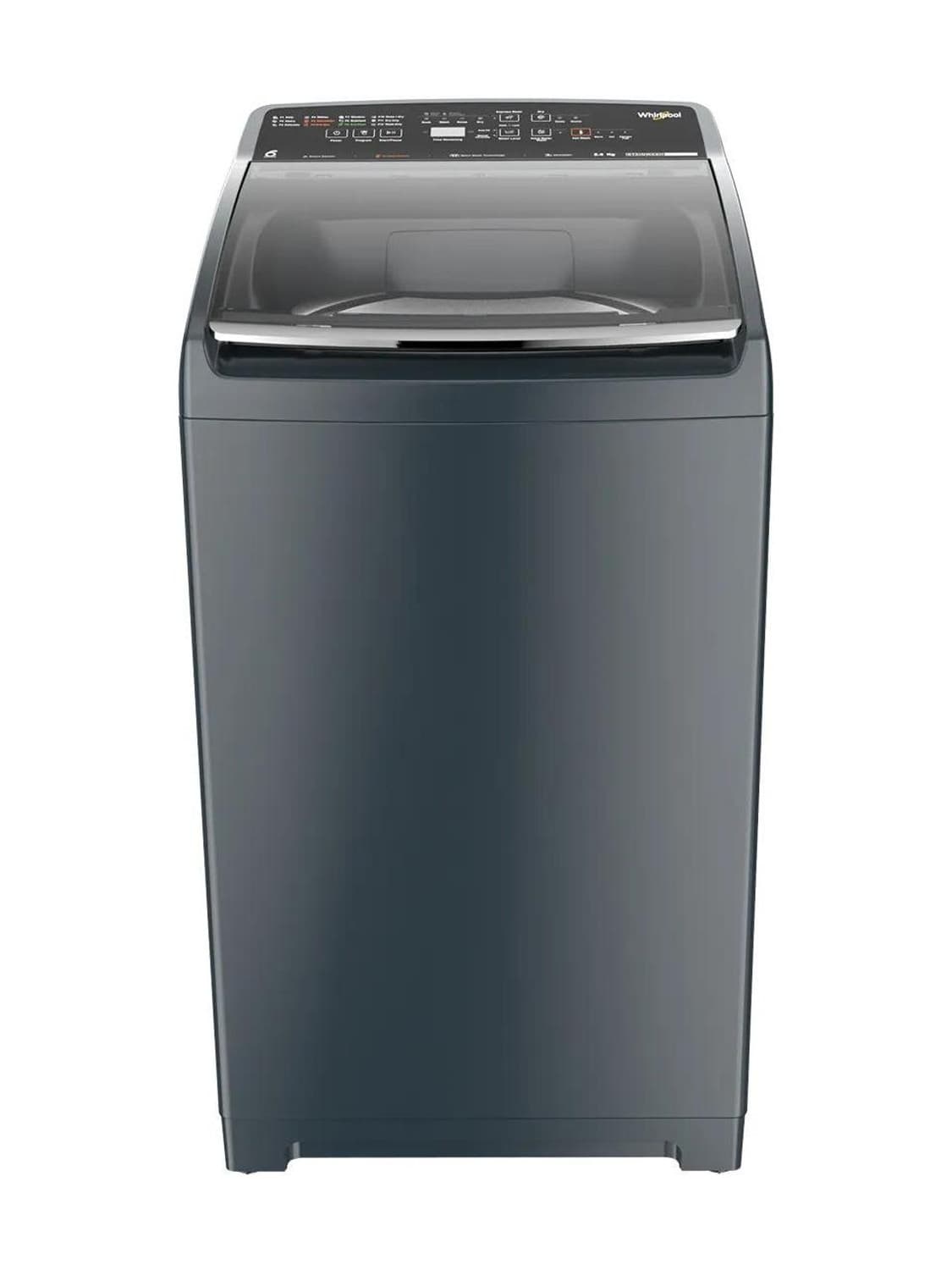 Whirlpool 8.5 kg Fully Automatic Top Load Washing Machine with In-built Heater Grey