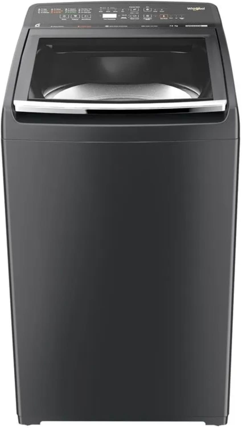 Whirlpool 7.5 kg Fully Automatic Top Load Washing Machine with In-built Heater Grey