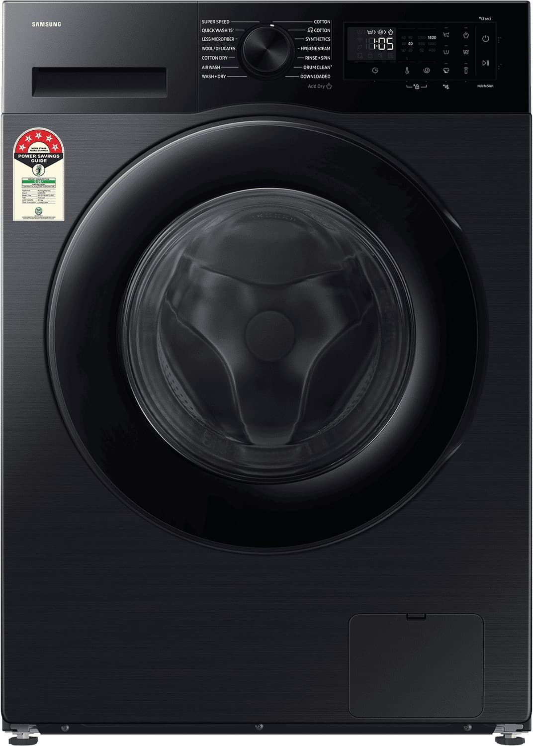 12 kg Fully Automatic Front Load Black (WD12FG5B34BBTL)