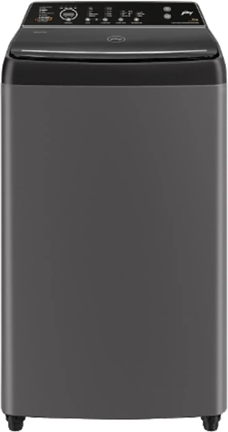 godrej 8 kg fully automatic top load washing machine black
