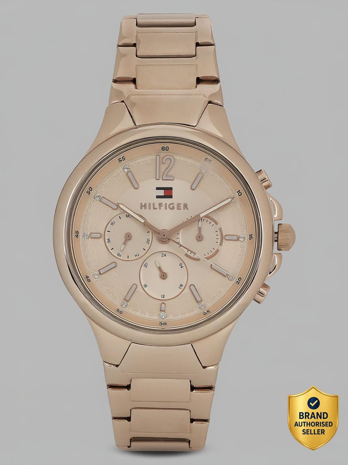 TOMMY HILFIGER Tommy Hilfiger Women Gold Dail Watch Analog Watch - For Women