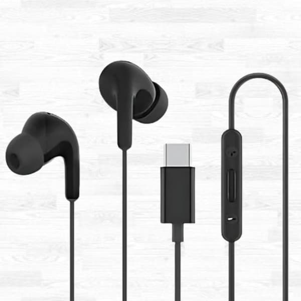 Xiaomi_Type-c Earphone Wired 12.4mm dynamic driver Wired Headset (Black, In the Ear)
