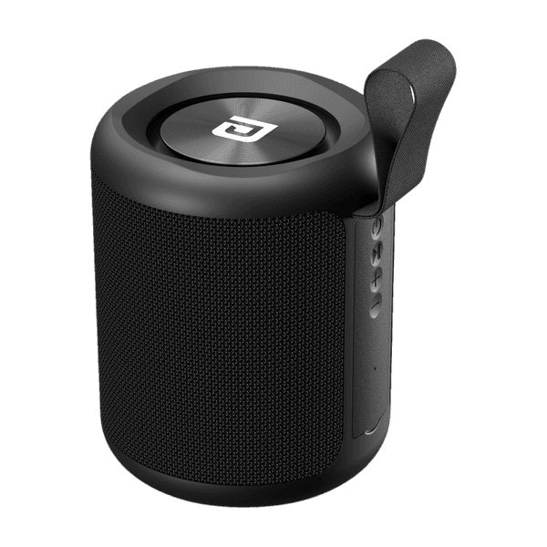 Portronics SoundDrum P 20 W Bluetooth Speaker (Black, Stereo Channel)