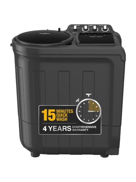 8 kg Semi Automatic Top Load Grey (MAGIC CLEAN 8.0 GREY DAZZLE (10YR)-S)