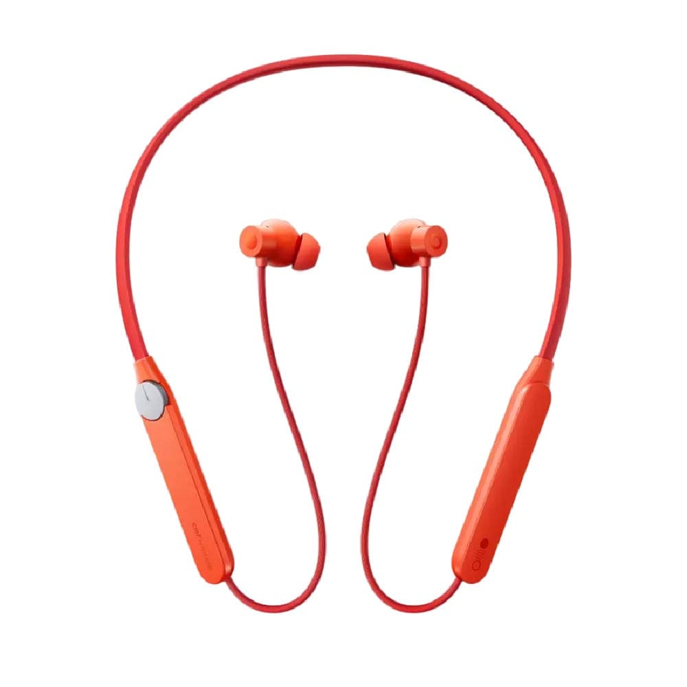 CMF by Nothing Neckband Pro with Active Noise Cancellation, Upto 37 Hours Playback, 13.6 mm Driver, Smart Dial, IP55 Rating (Orange)