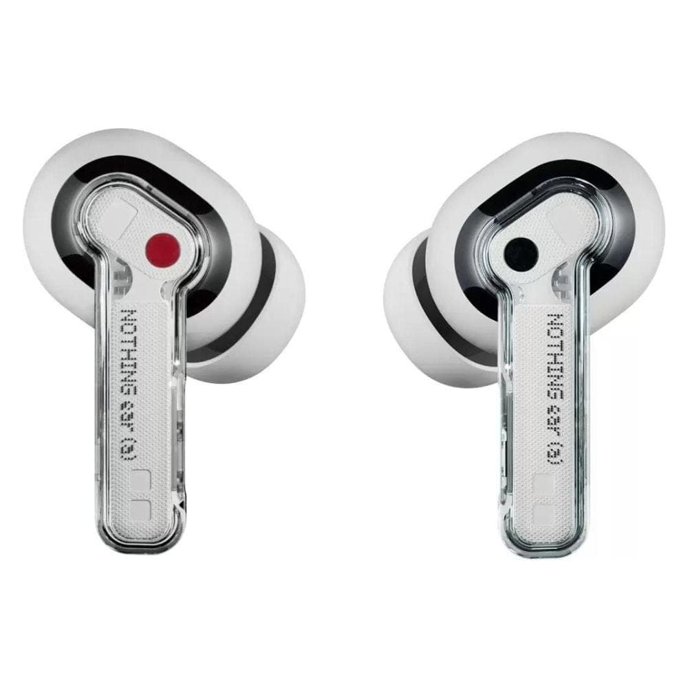 Nothing Ear (a) Wireless Earbuds with Dual Connection, Low Lag Mode, Adaptive ANC, In-ear Detection, LED Charging Status (White)