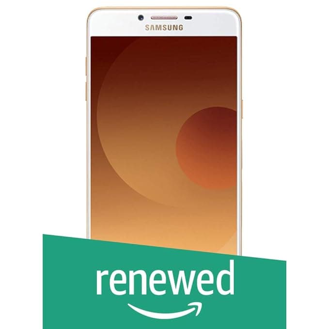 (Renewed) Samsung Galaxy C9 Pro SM-C900F (Gold, 64GB) Smartphones & Basic Mobiles
